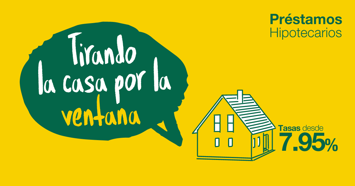 Tirando la casa por la ventana