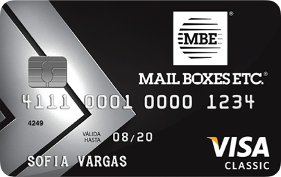 Imagen Visa Clásica internacional Mail Boxes