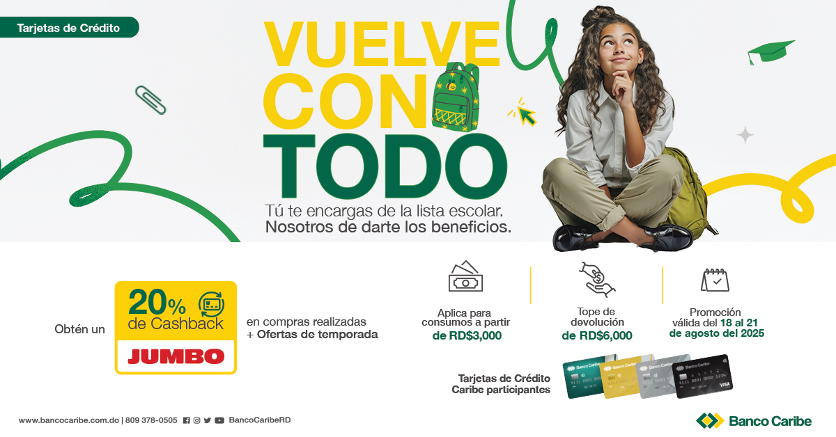 Vuelve con todo y ahorra en JUMBO