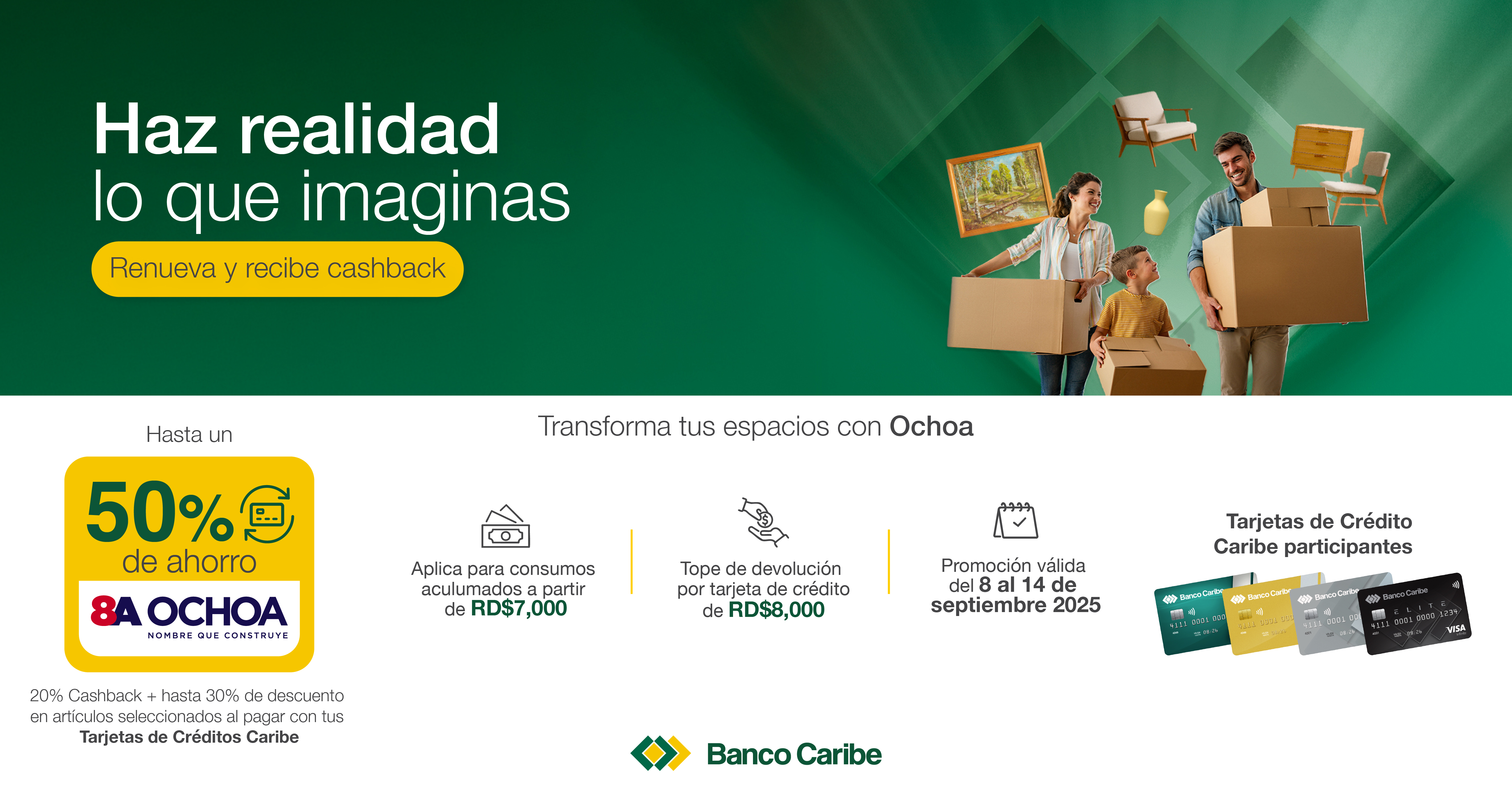 Haz realidad lo que imaginas, hasta 50% de ahorro en Ferreteria Ochoa