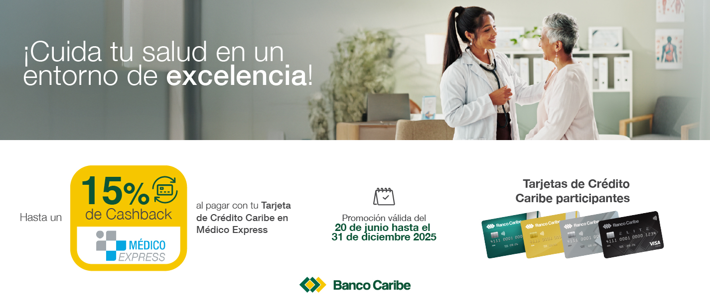 Cuida tu salud en un entorno de excelencia, 15% de cashback en Médico Express