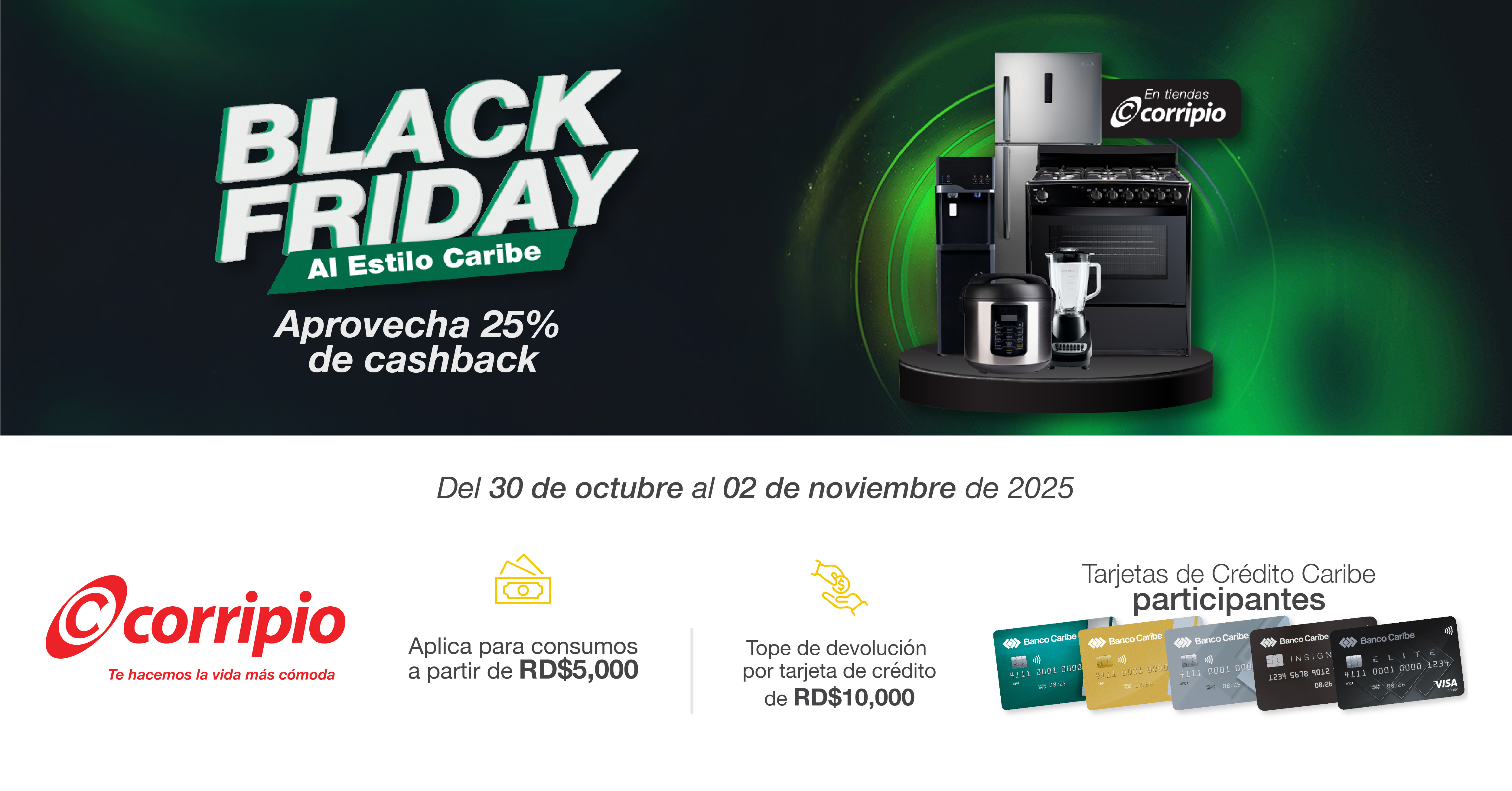 Black Friday al estilo Caribe