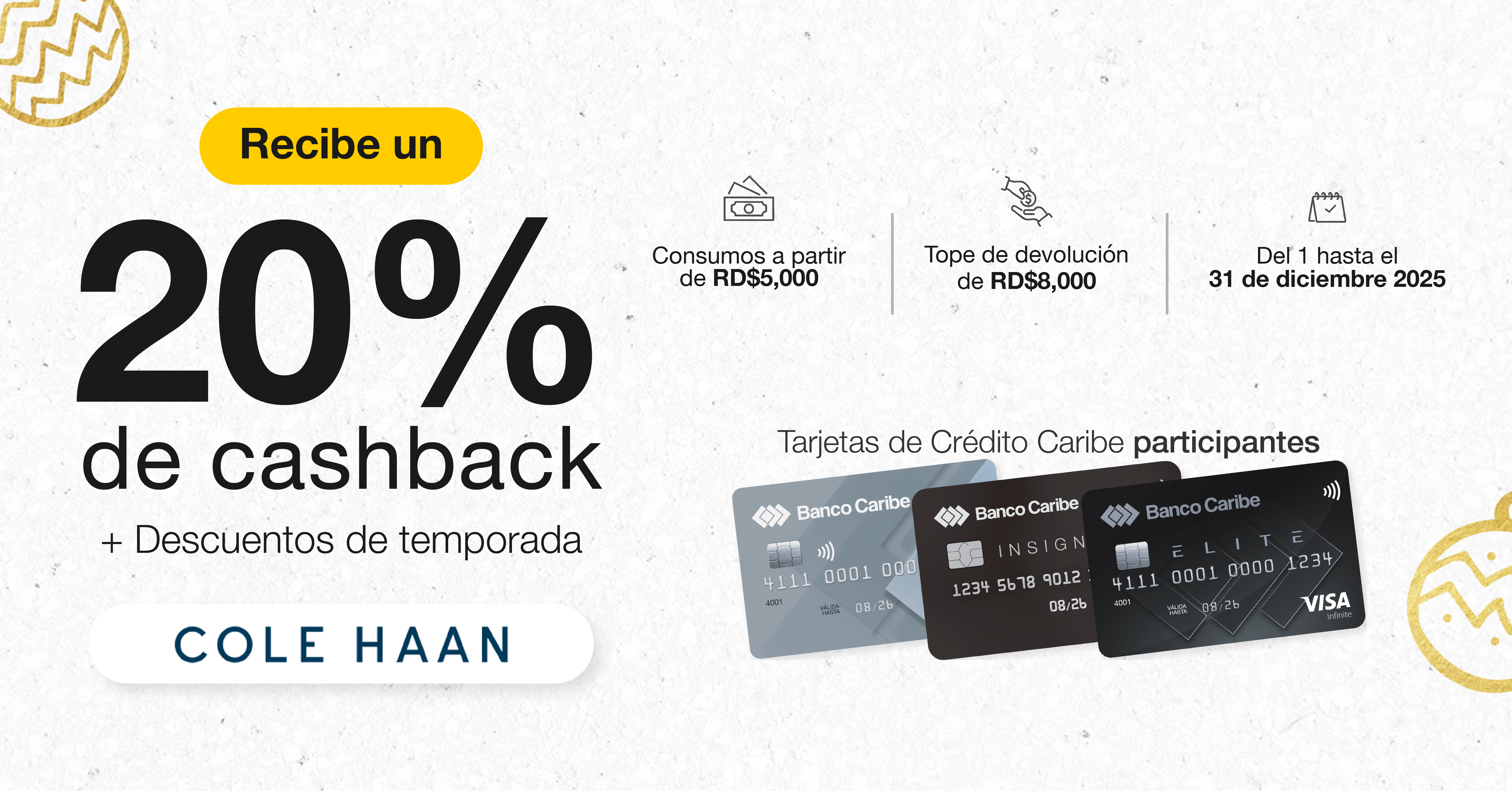 Llego la Temporada de Navidad Caribe a Cole Haan