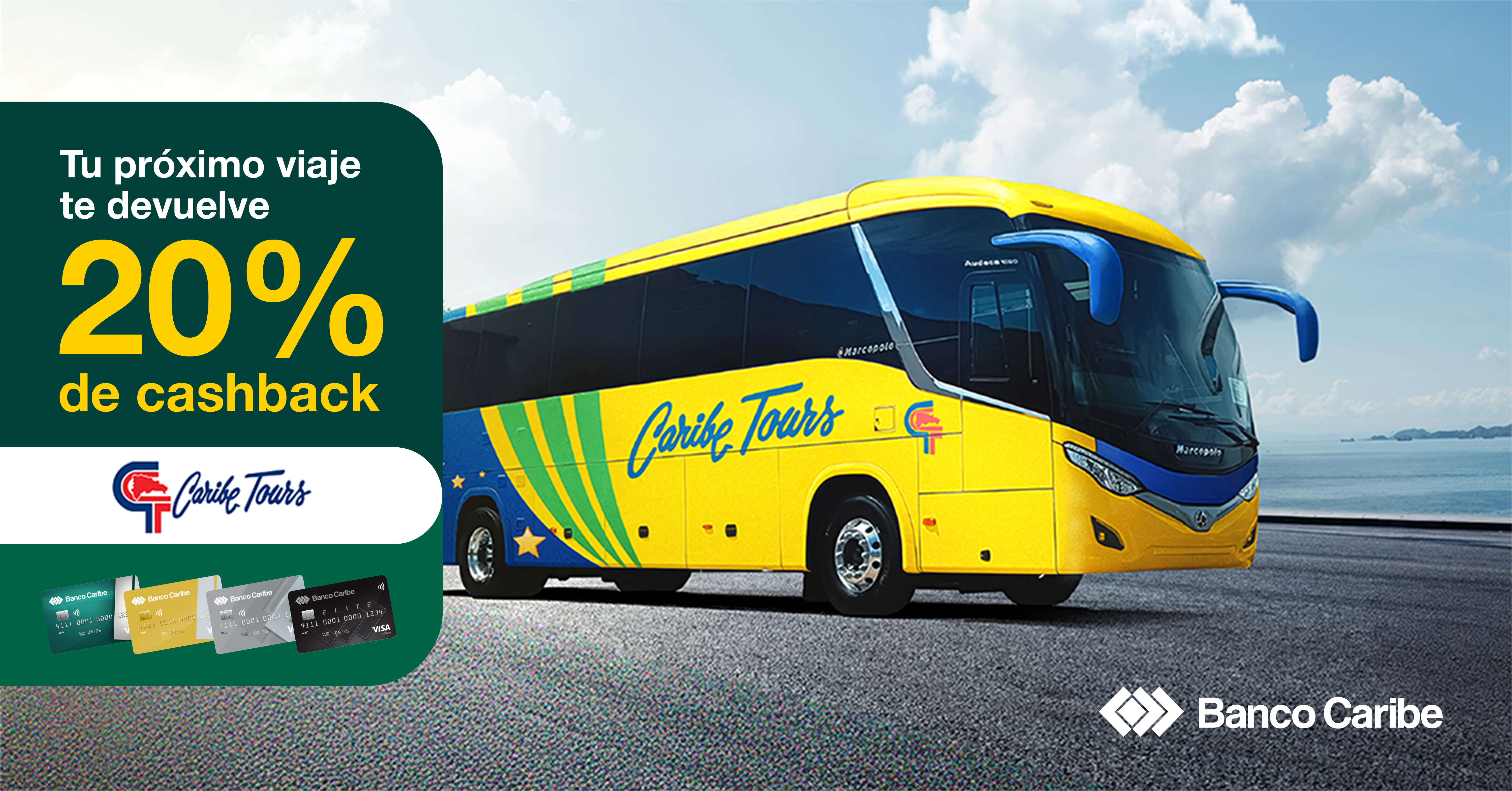 Viaja y recibe 20% de vuelta