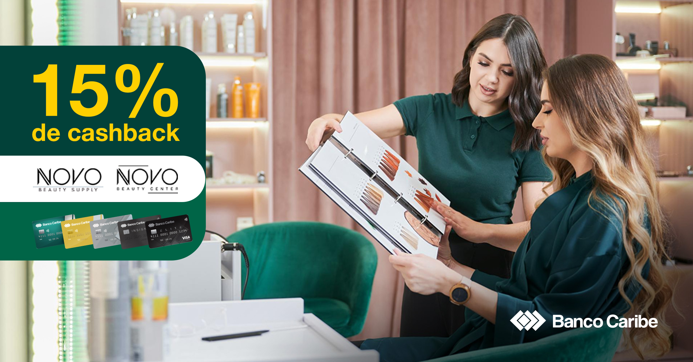 Consiéntete y aprovecha 15% de cashback en Novo
