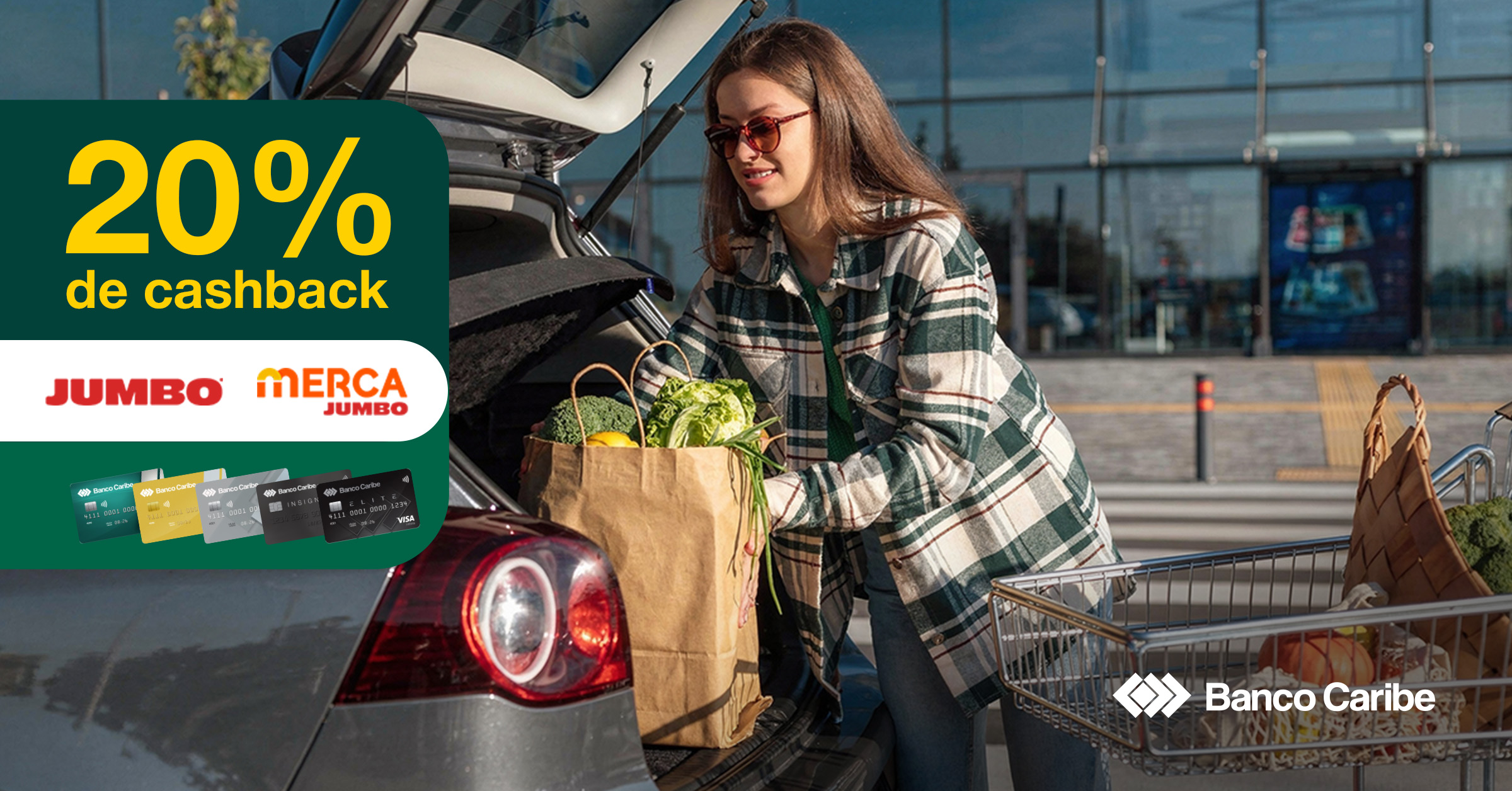 Aprovecha 20% de cashback en tus compras