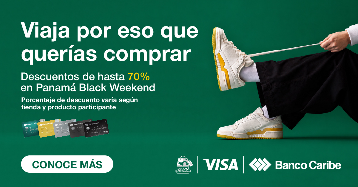 Hasta 70% de descuento en Panamá Black Weekend