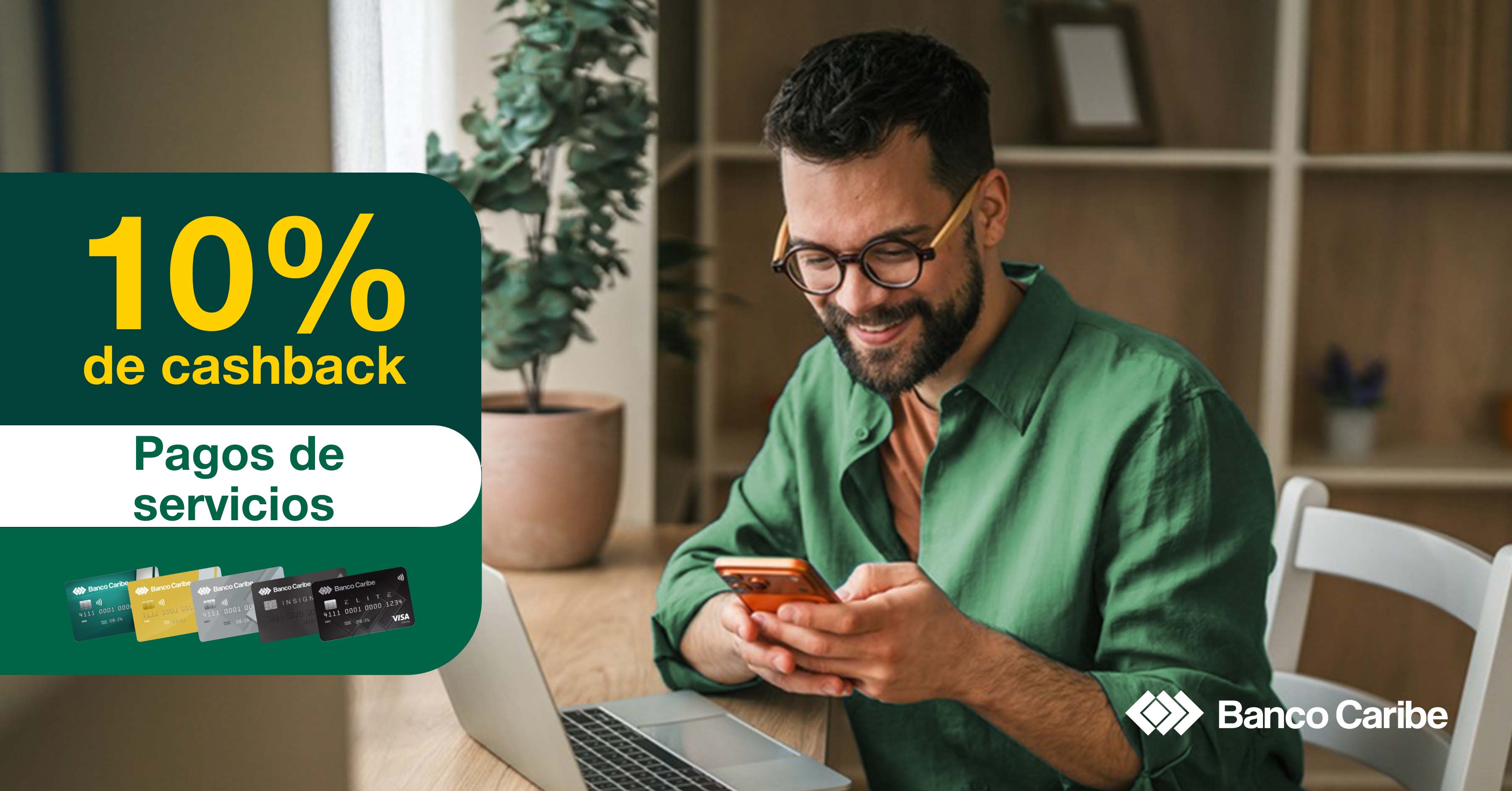 Tus pagos de servicios del hogar con cashback incluido