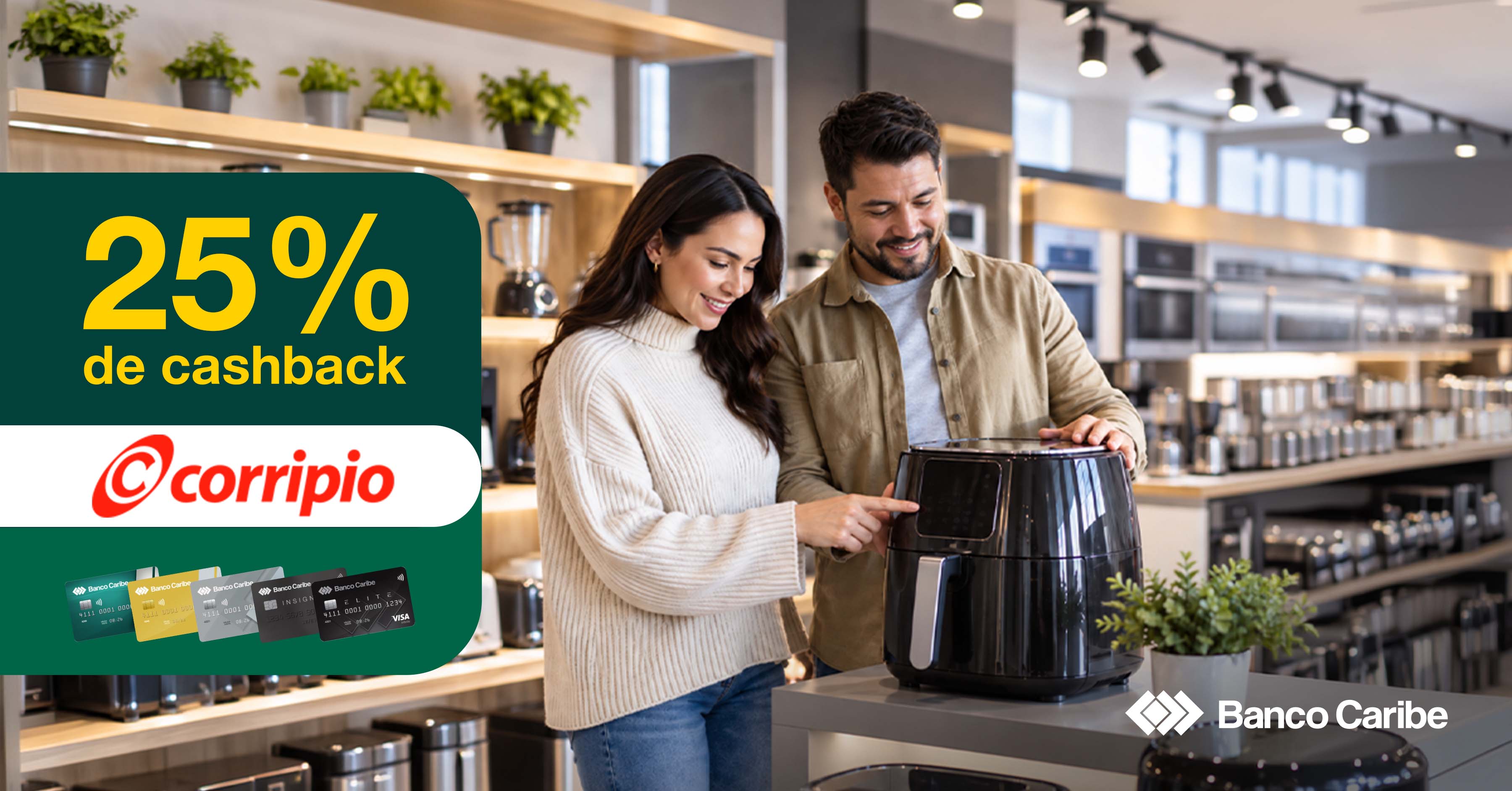 Todo lo que necesites para tu hogar, en un solo lugar con cashback incluido