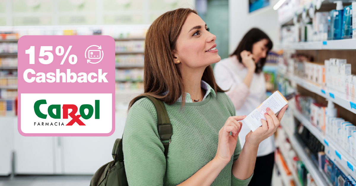 Aprovecha este mes de la belleza, 20% de cashback en Farmacia Carol