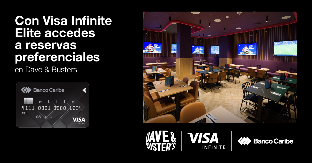 Acceso preferencial con tu Infinite Elite en Dave and Buster's