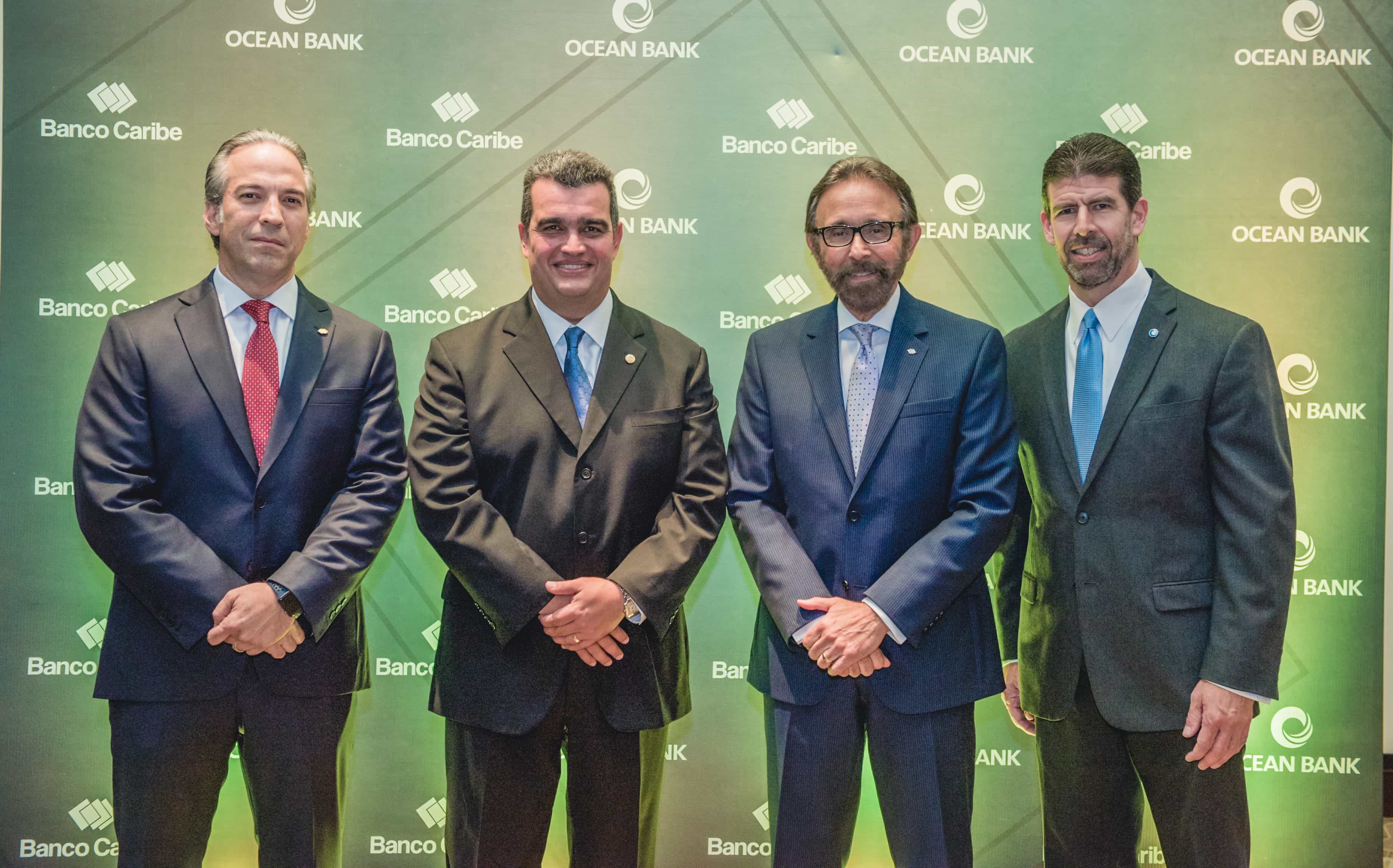Imagen Banco Caribe y Ocean Bank presentan alianza beneficiará clientes