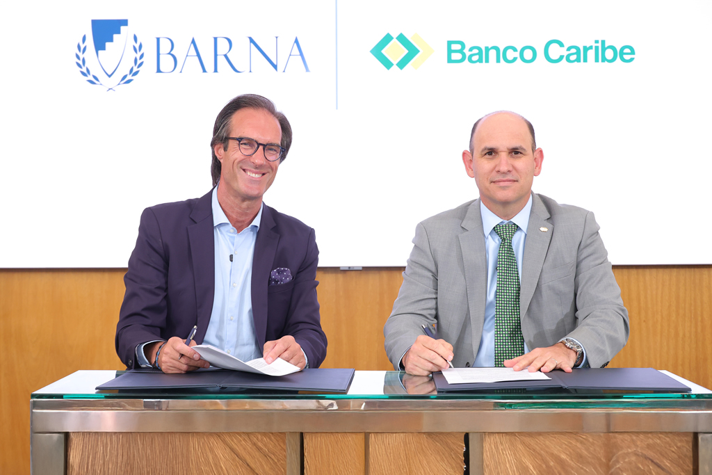 Imagen Banco Caribe y BARNA promueven alianza estratégica para fortalecer el liderazgo empresarial